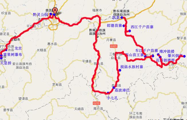 全椒县交通地图