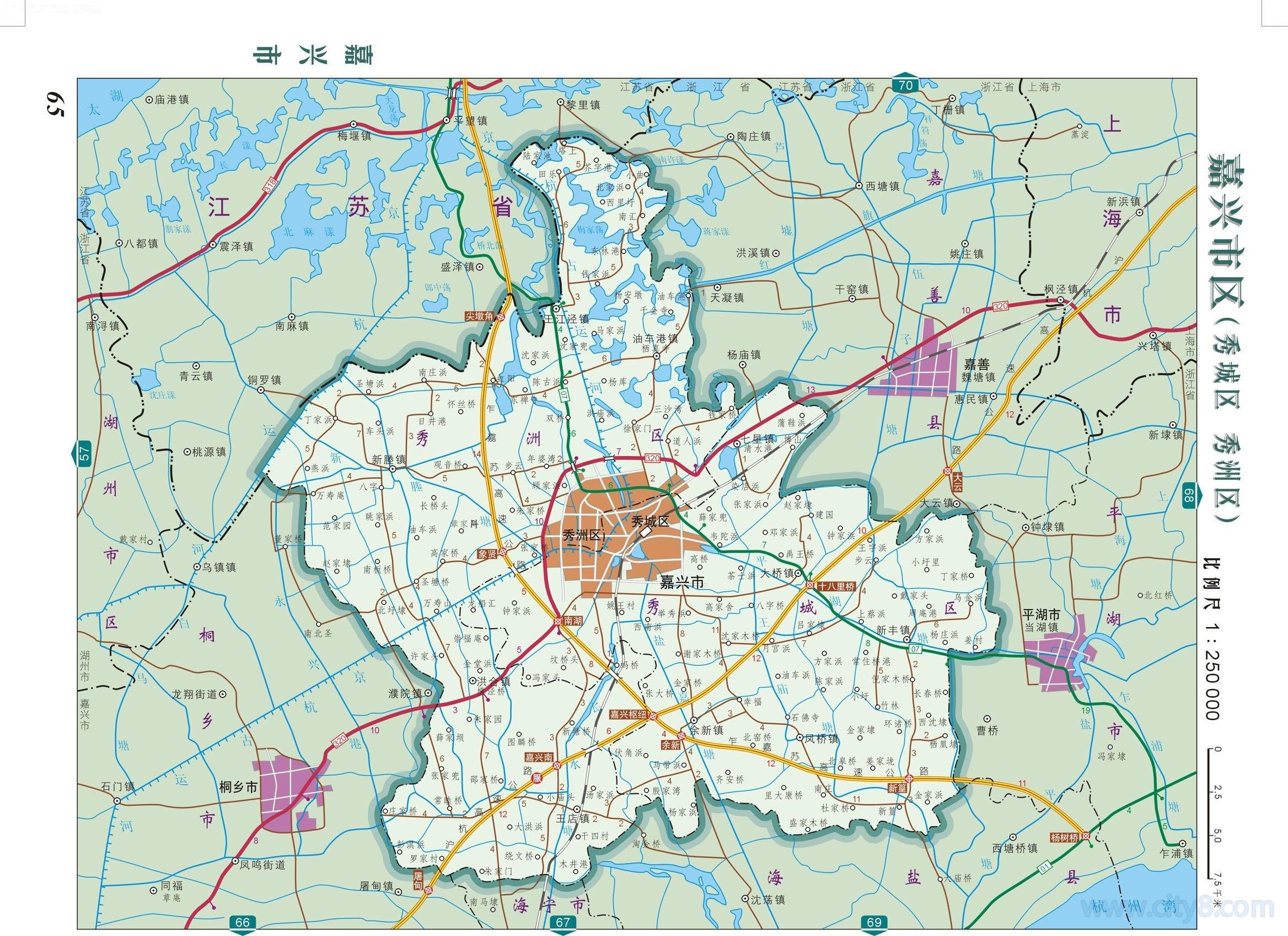 内蒙古锡林郭勒锡林浩特市辖区区划交通地图